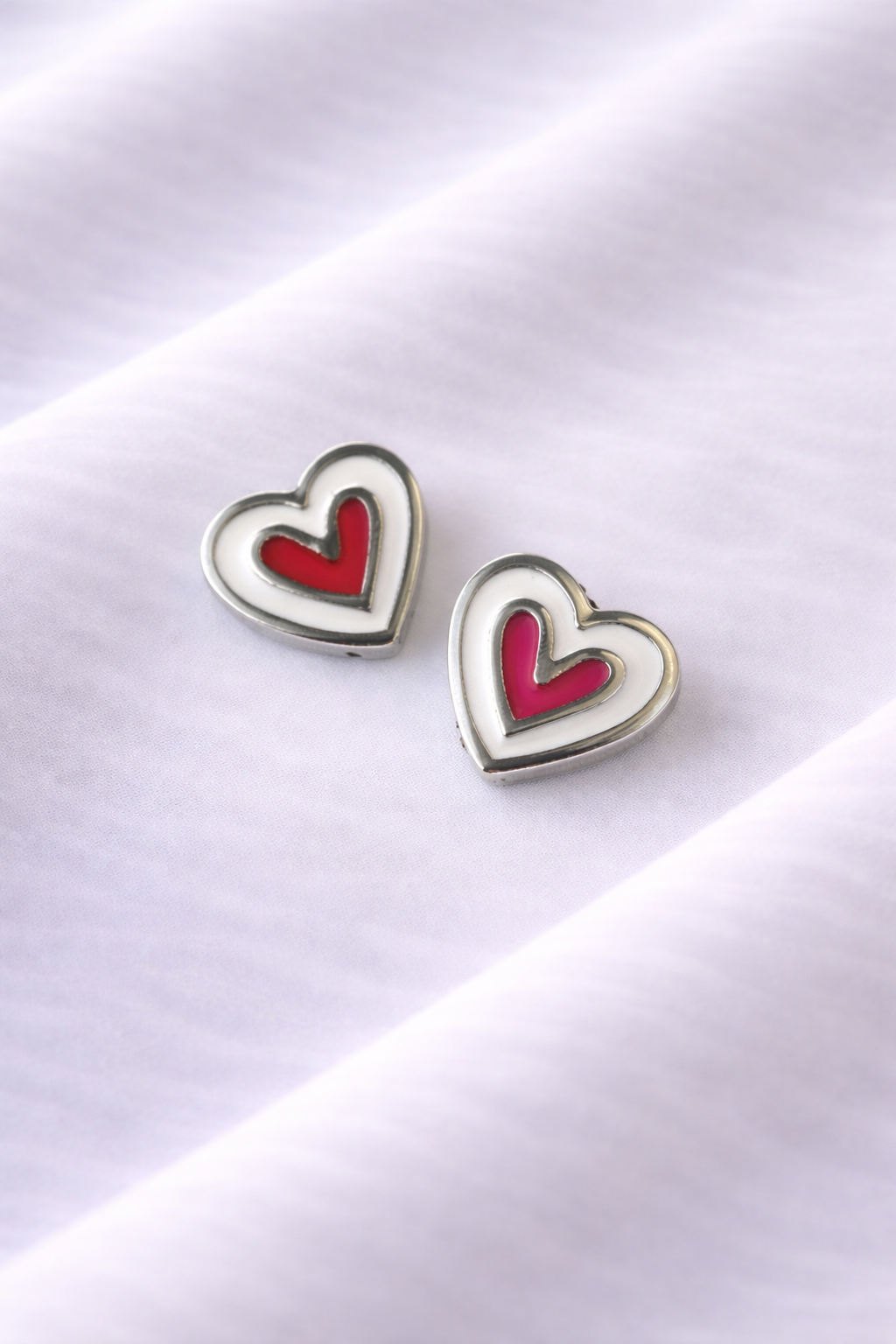 White Outline Heart